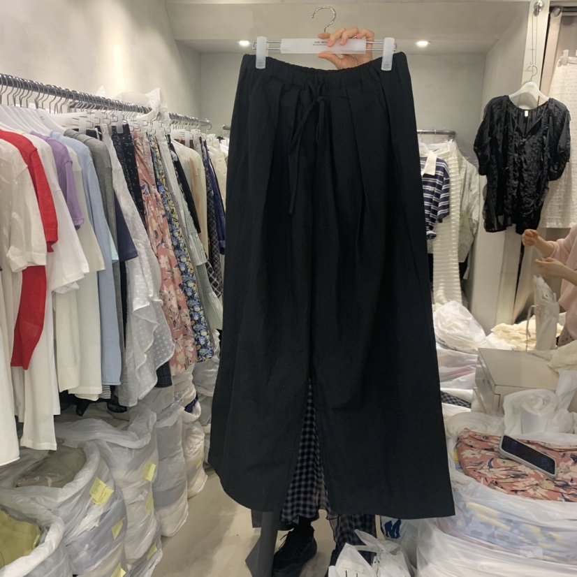 LOGROAD韓國代購女裝新款熱賣休閑推薦職業時尚26春夏休閑褲LOG ROAD休閑褲圖色3