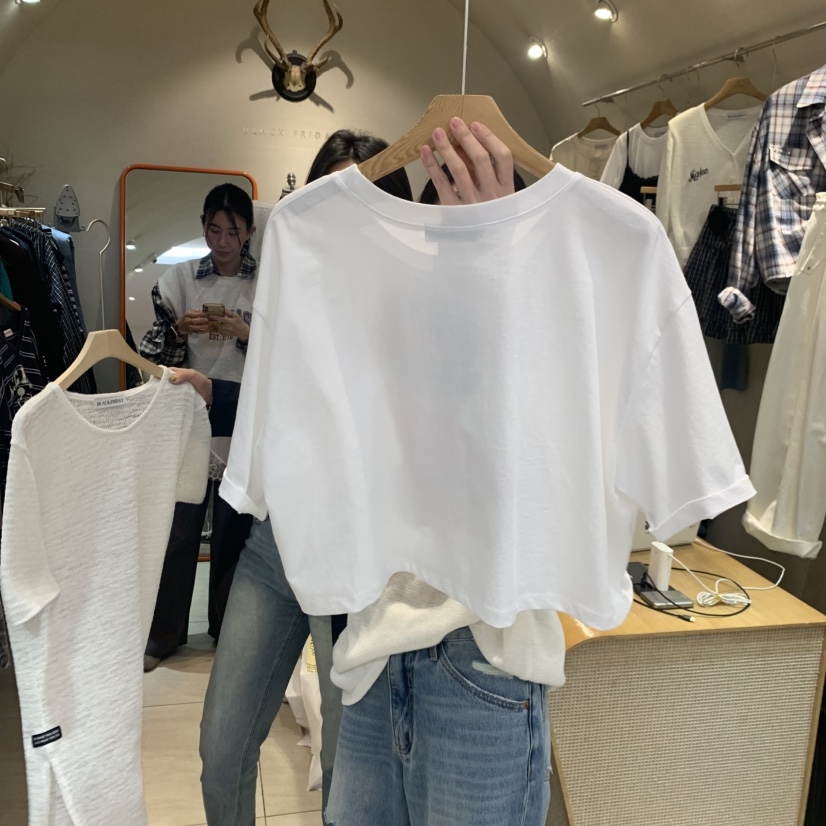 BLACKFRIDAY韓國代購女裝新款熱賣時尚推薦職業26春夏T恤BLACK FRIDAYT恤