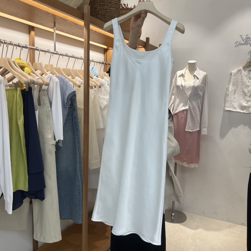 VELVET UNDERGROUND韓國直郵女裝新品職業時尚連衣裙緞面VELVET UNDERGROUND連衣裙