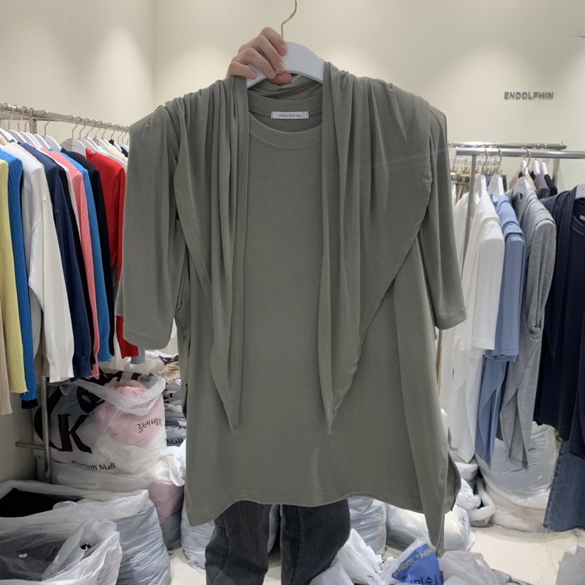 ENDOLPHIN韓國直郵女裝新品26春夏時尚休閑推薦熱賣套裝披肩ENDOLPHIN套裝圖色4