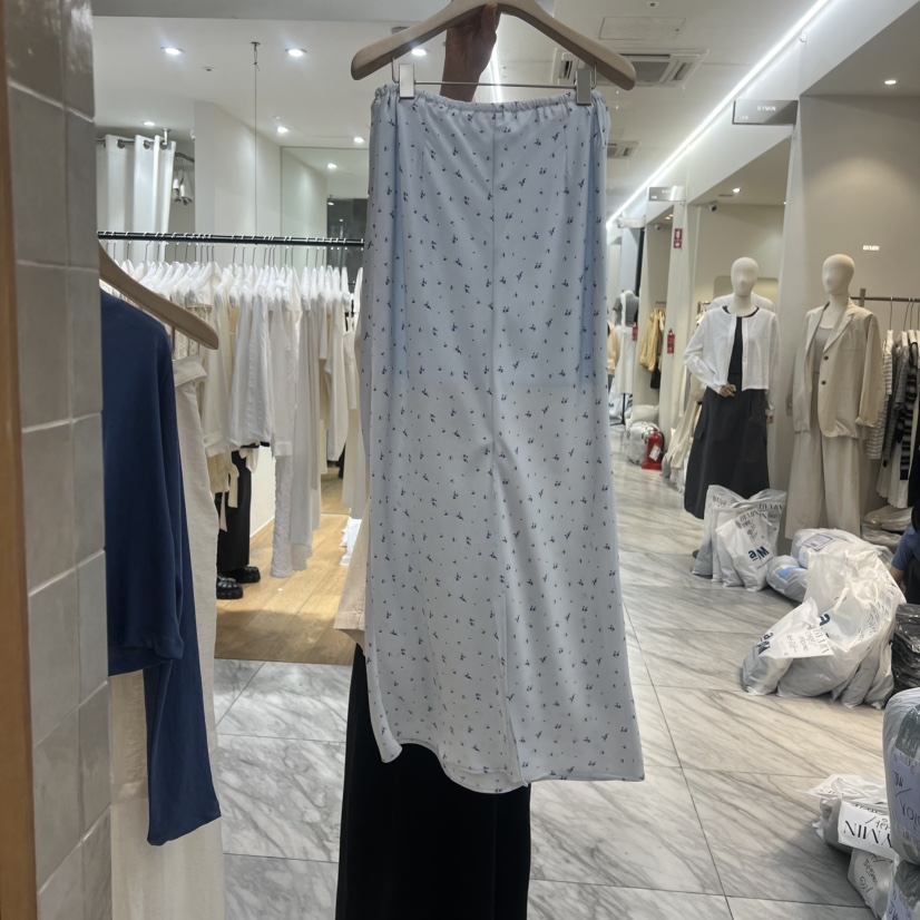 VELVET UNDERGROUND韓國代購女裝新品人氣休閑推薦26春夏長裙VELVET UNDERGROUND長裙