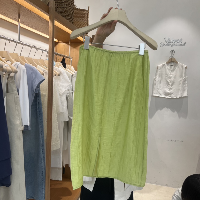 VELVET UNDERGROUND韓國東大門直郵女士新款時尚半身裙中短裙VELVET UNDERGROUND半身裙/中短裙