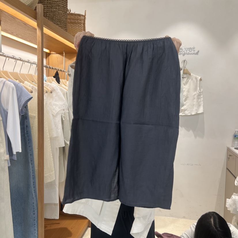 VELVET UNDERGROUND韓國東大門直郵女士新款時尚半身裙中短裙VELVET UNDERGROUND半身裙/中短裙圖色2