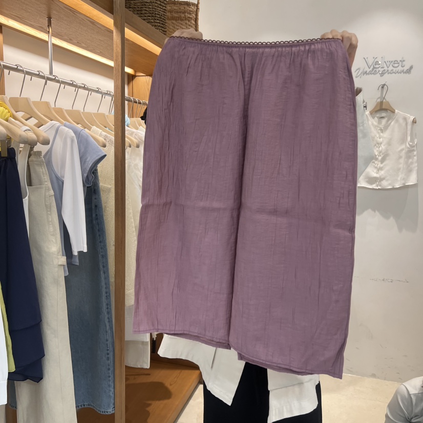 VELVET UNDERGROUND韓國東大門直郵女士新款時尚半身裙中短裙VELVET UNDERGROUND半身裙/中短裙圖色4