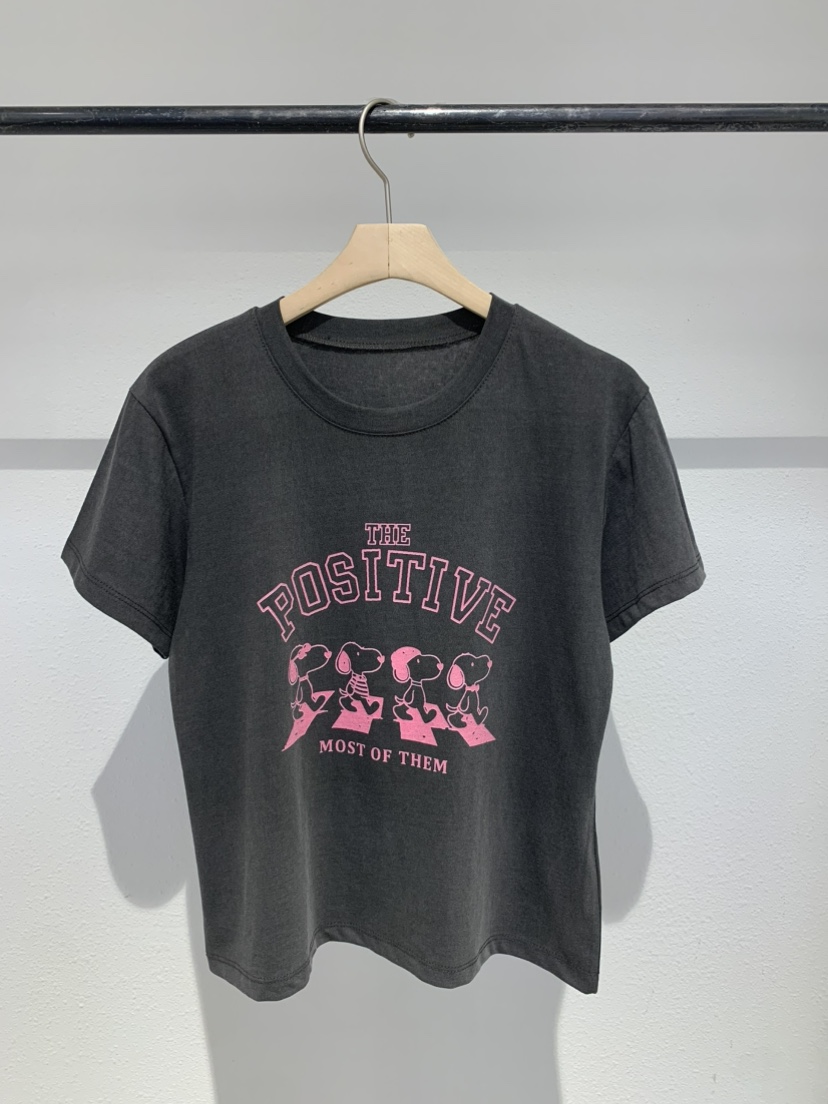 IR BIEN/BIENBIEN韓國東大門直郵女裝新品熱賣T恤史努比IR BIEN/BIENBIENT恤圖色3