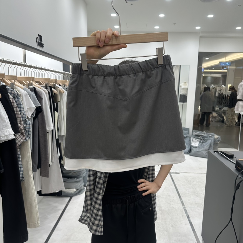 THE VALUE韓國直郵女裝新品熱賣職業時尚26春夏人氣短裙THE VALUE短裙