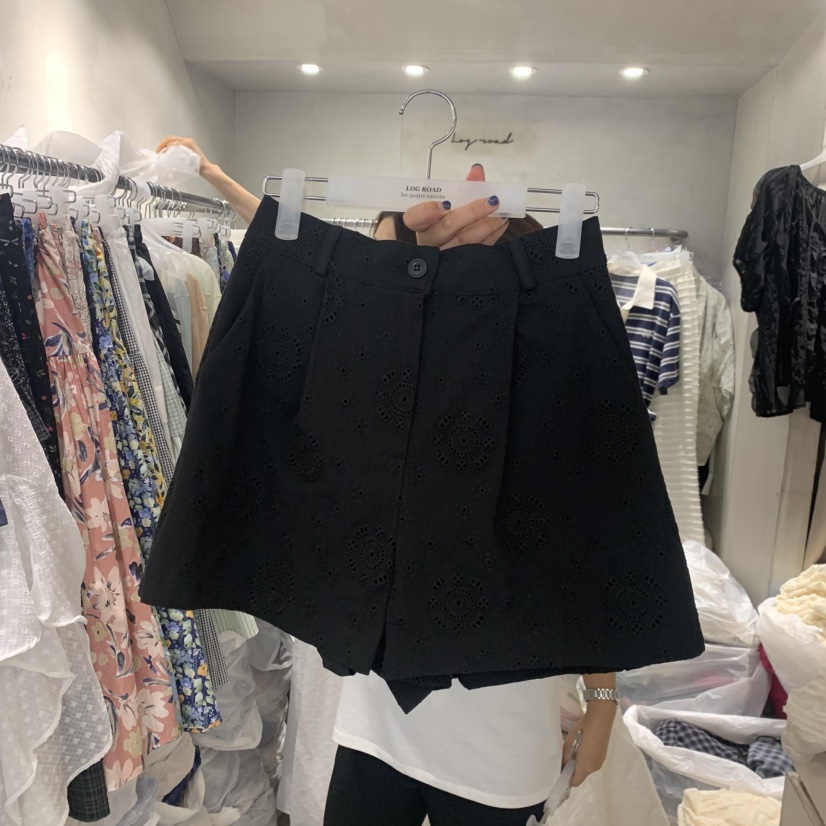LOGROAD韓國東大門代購女士新款推薦時尚熱賣26春夏人氣短褲LOG ROAD短褲圖色2