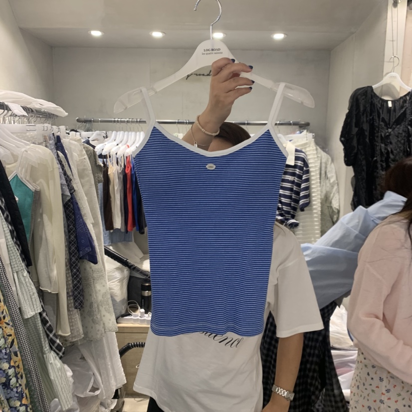 LOGROAD韓國直郵實拍女士新款推薦時尚休閑職業熱賣吊帶背心LOG ROAD吊帶/背心圖色5