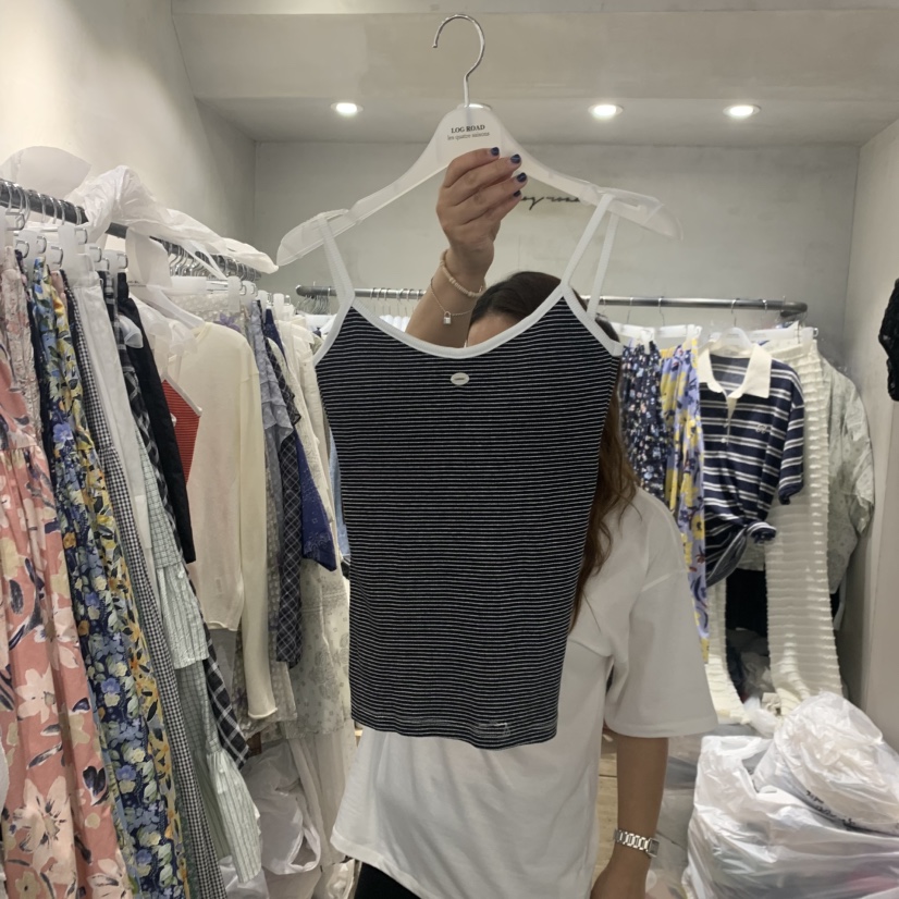 LOGROAD韓國直郵實拍女士新款推薦時尚休閑職業熱賣吊帶背心LOG ROAD吊帶/背心圖色9