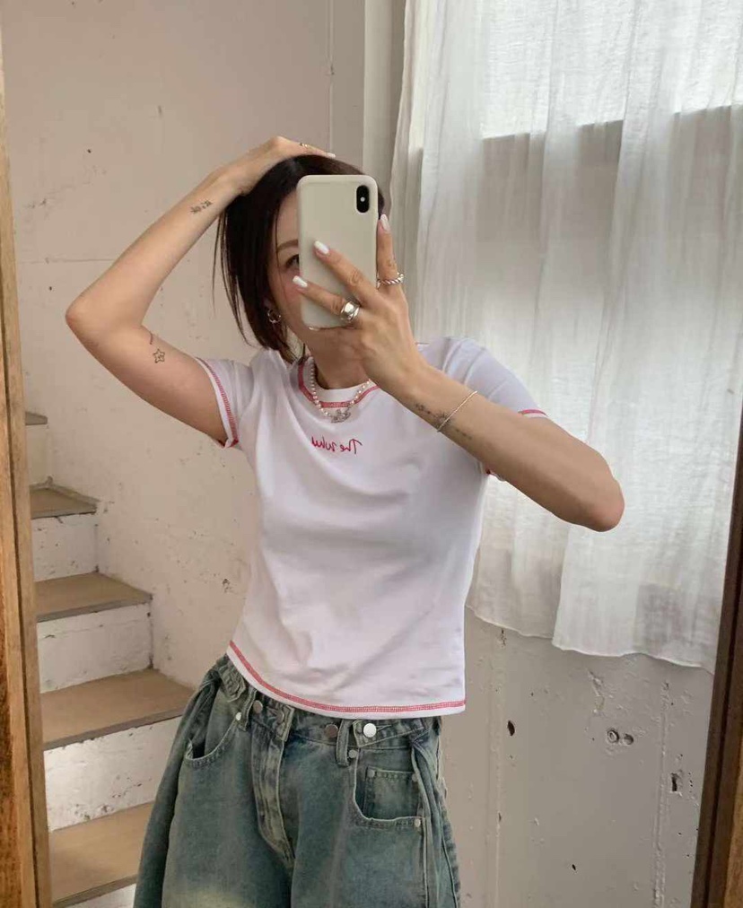 BLACKFRIDAY韓國直郵實拍女士新品推薦休閑26春夏時尚T恤BLACK FRIDAYT恤