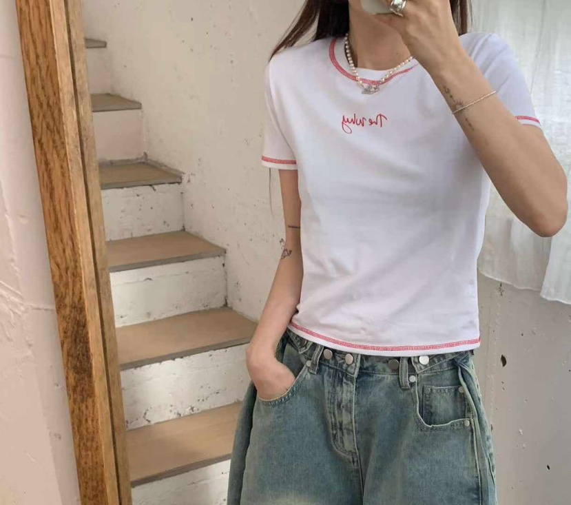 BLACKFRIDAY韓國直郵實拍女士新品推薦休閑26春夏時尚T恤BLACK FRIDAYT恤