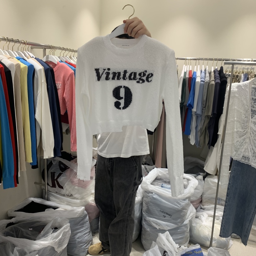 ENDOLPHIN韓國直郵實拍女裝新品推薦熱賣休閑時尚人氣針織衫ENDOLPHIN針織衫圖色1