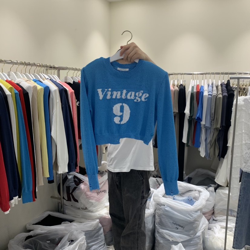 ENDOLPHIN韓國直郵實拍女裝新品推薦熱賣休閑時尚人氣針織衫ENDOLPHIN針織衫圖色4