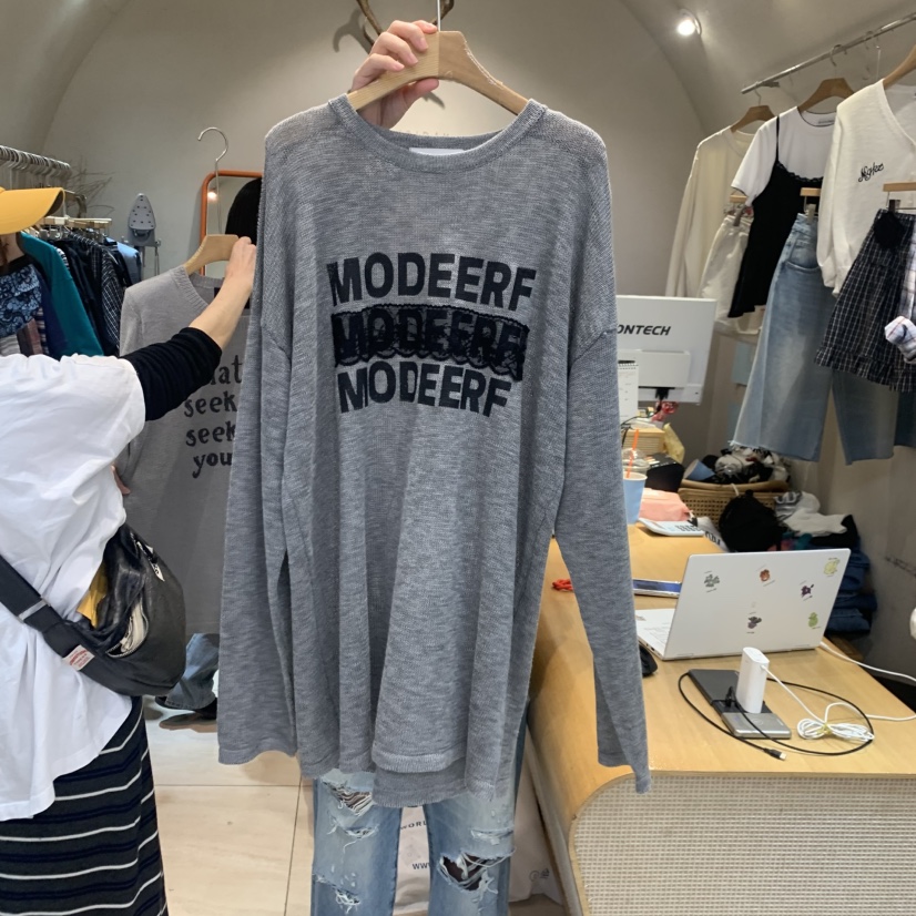 BLACKFRIDAY韓國東大門直郵女士新款熱賣休閑推薦職業針織衫BLACK FRIDAY針織衫圖色2