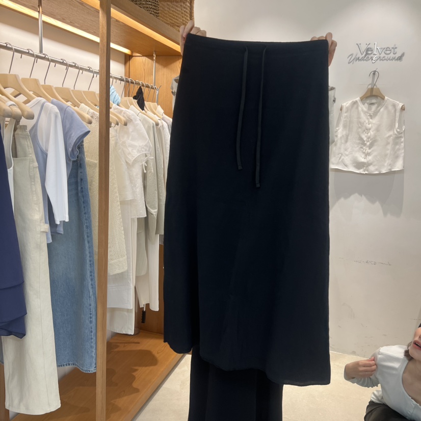 VELVET UNDERGROUND韓國直郵實拍女裝新款26春夏職業長裙VELVET UNDERGROUND長裙圖色3