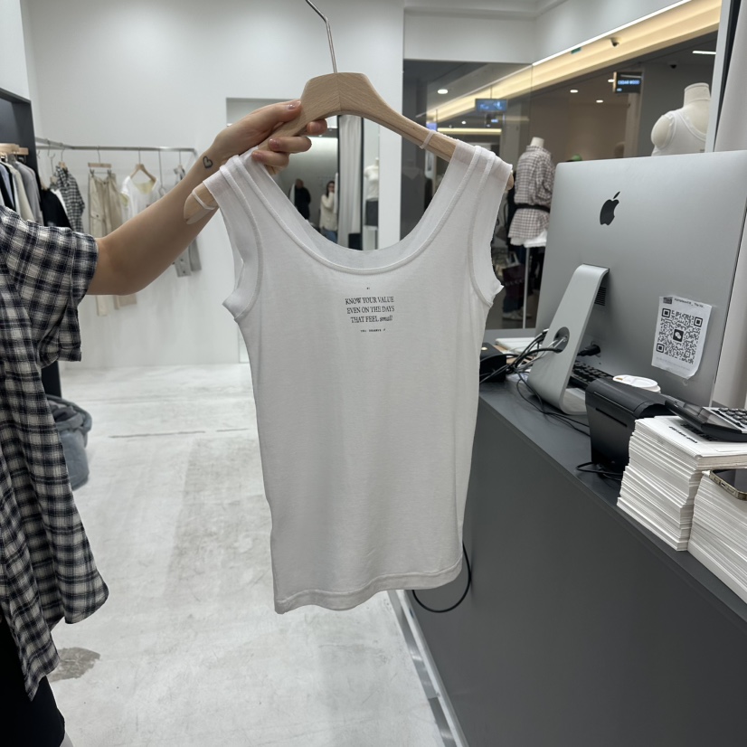 THE VALUE韓國東大門代購女士新品人氣休閑26春夏吊帶背心THE VALUE吊帶/背心