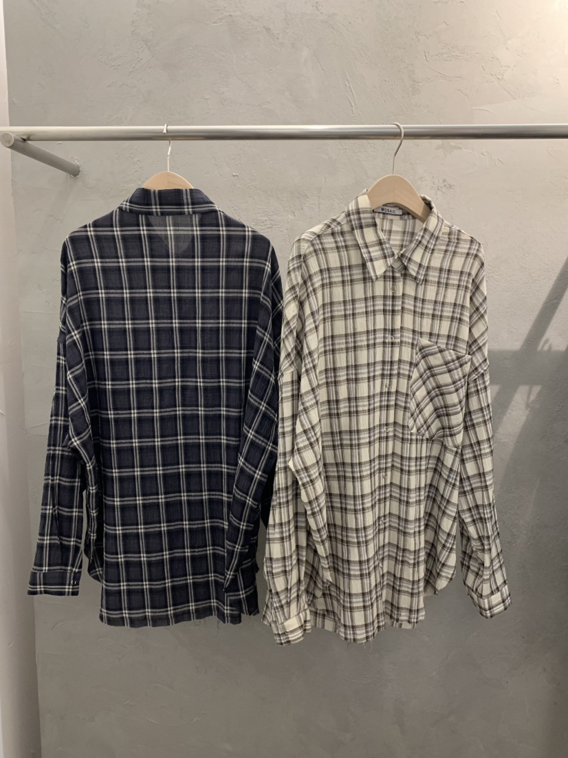 MOSAIC韓國東大門直郵女士新品時尚職業熱賣人氣襯衫蕾絲衫MOSAIC襯衫/蕾絲衫