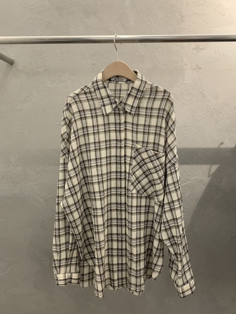 MOSAIC韓國東大門直郵女士新品時尚職業熱賣人氣襯衫蕾絲衫MOSAIC襯衫/蕾絲衫圖色1