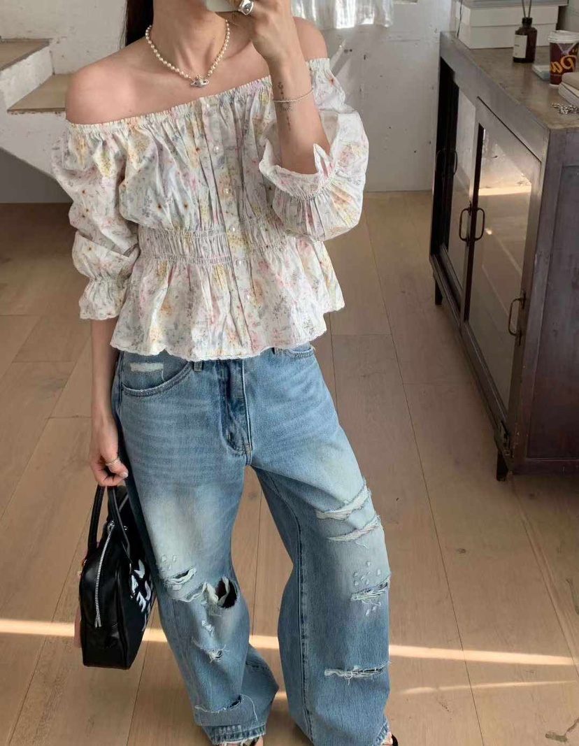 BLACKFRIDAY韓國代購女裝新品時尚熱賣休閑人氣襯衫蕾絲衫BLACK FRIDAY襯衫/蕾絲衫