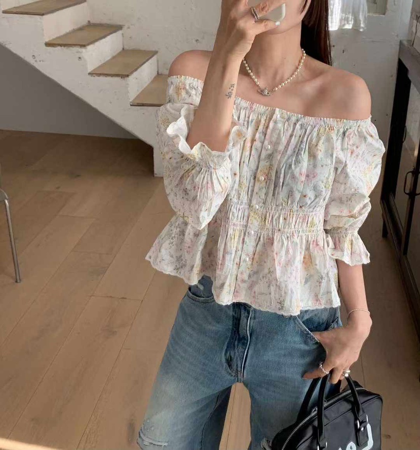 BLACKFRIDAY韓國代購女裝新品時尚熱賣休閑人氣襯衫蕾絲衫BLACK FRIDAY襯衫/蕾絲衫