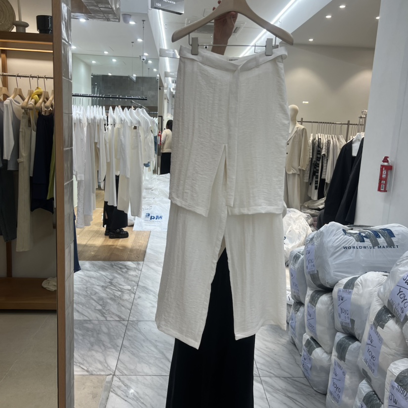 VELVET UNDERGROUND韓國東大門直郵女裝新品26春夏推薦裙褲VELVET UNDERGROUND裙褲圖色1