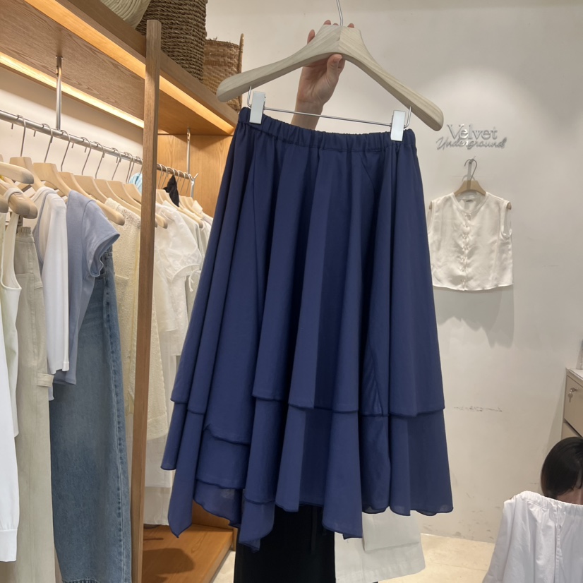 VELVET UNDERGROUND韓國東大門直郵女士新品推薦半身裙中短裙VELVET UNDERGROUND半身裙/中短裙