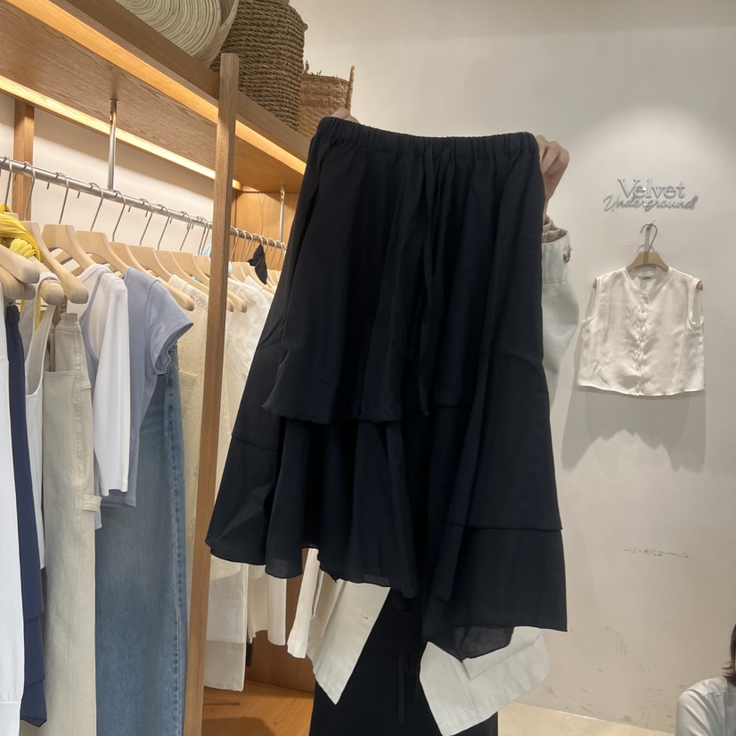 VELVET UNDERGROUND韓國東大門直郵女士新品推薦半身裙中短裙VELVET UNDERGROUND半身裙/中短裙圖色3