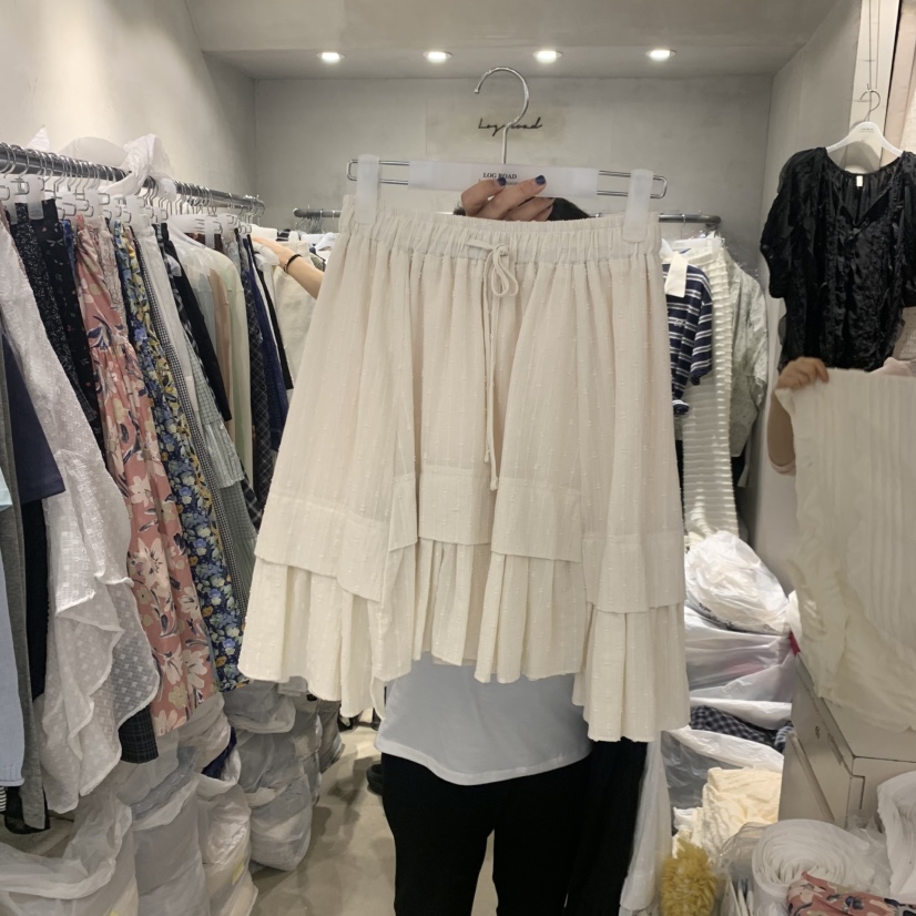 LOGROAD韓國代購女裝新款休閑時尚人氣職業推薦熱賣26春夏短裙LOG ROAD短裙圖色1