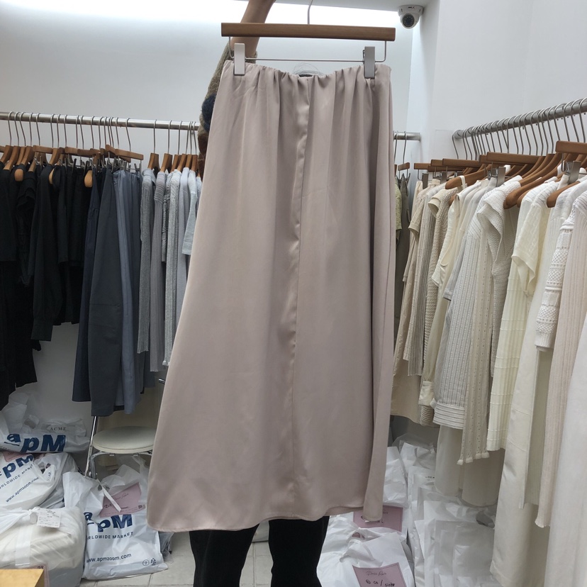 DRESS ROOM韓國東大門代購女士新款熱賣人氣休閑26春夏長裙DRESS ROOM長裙