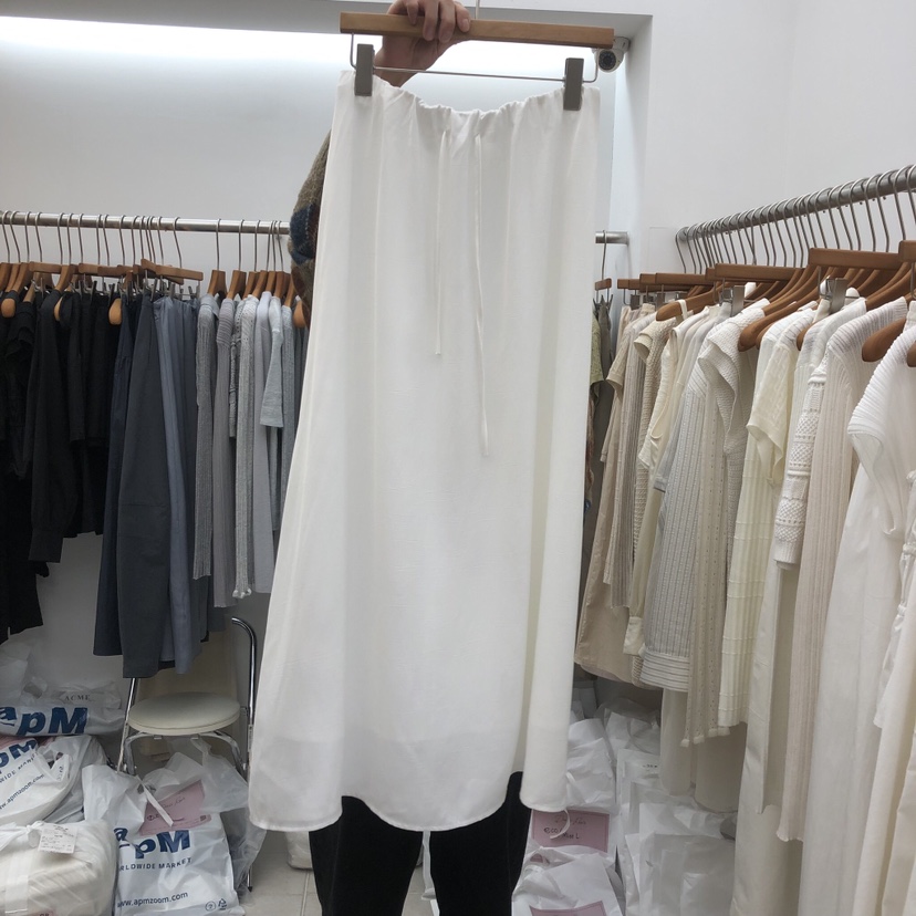 DRESS ROOM韓國東大門代購女士新款熱賣人氣休閑26春夏長裙DRESS ROOM長裙圖色2