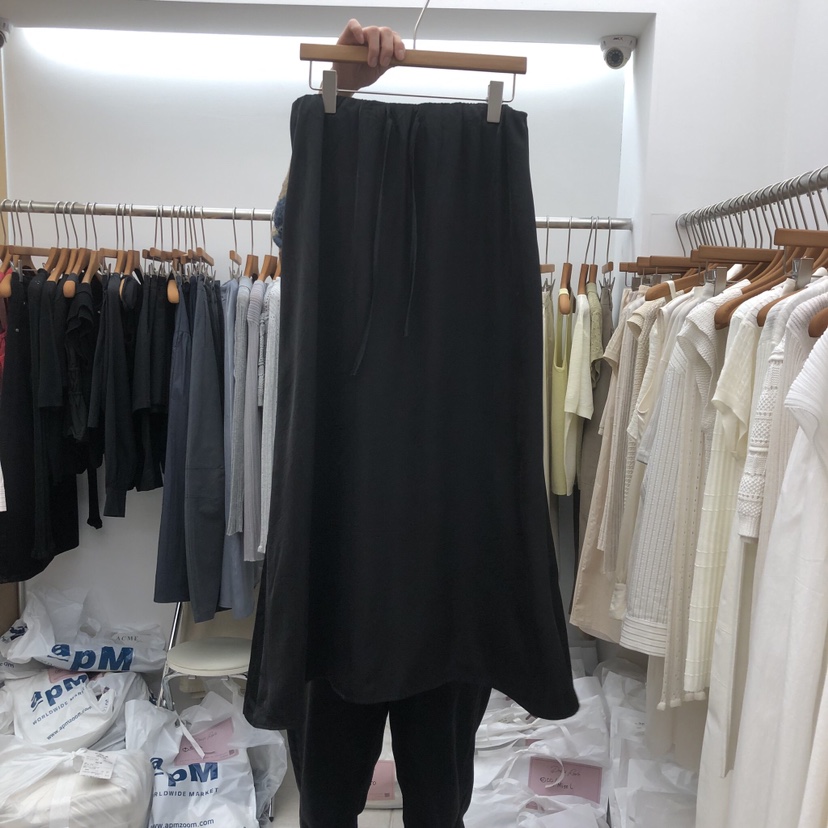 DRESS ROOM韓國東大門代購女士新款熱賣人氣休閑26春夏長裙DRESS ROOM長裙圖色4