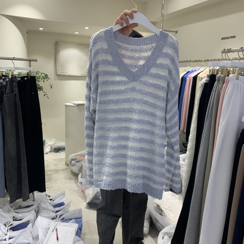 ENDOLPHIN韓國直郵實拍女裝新品26春夏時尚職業休閑針織衫ENDOLPHIN針織衫圖色2
