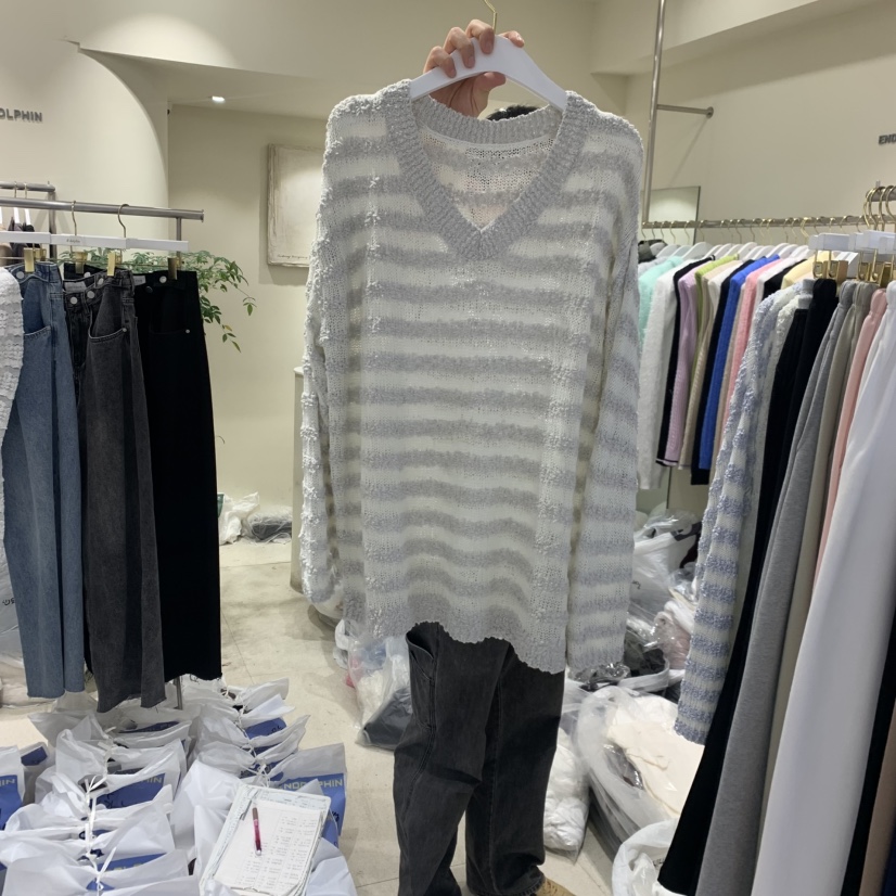 ENDOLPHIN韓國直郵實拍女裝新品26春夏時尚職業休閑針織衫ENDOLPHIN針織衫圖色3