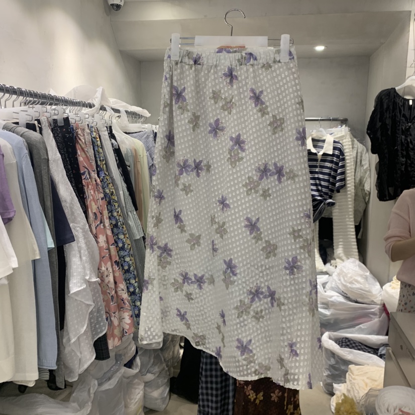 LOGROAD韓國東大門代購女士新款時尚熱賣人氣半身裙中短裙LOG ROAD半身裙/中短裙