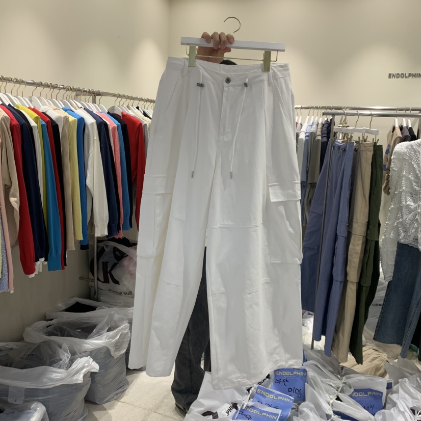 ENDOLPHIN韓國東大門直郵女士新品推薦人氣26春夏職業休閑褲ENDOLPHIN休閑褲圖色1