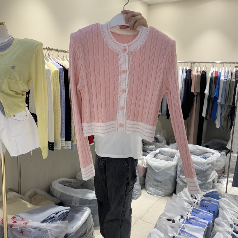 ENDOLPHIN韓國東大門代購女裝新品26春夏人氣熱賣時尚針織衫ENDOLPHIN針織衫圖色2