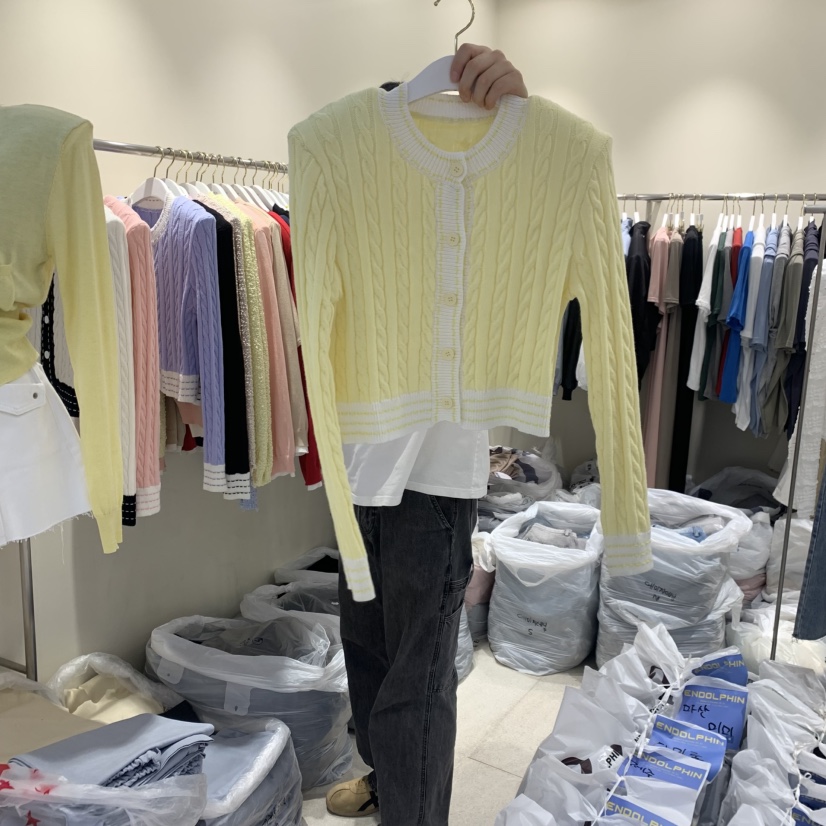 ENDOLPHIN韓國東大門代購女裝新品26春夏人氣熱賣時尚針織衫ENDOLPHIN針織衫圖色3