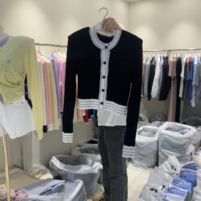 ENDOLPHIN韓國東大門代購女裝新品26春夏人氣熱賣時尚針織衫ENDOLPHIN針織衫圖色5