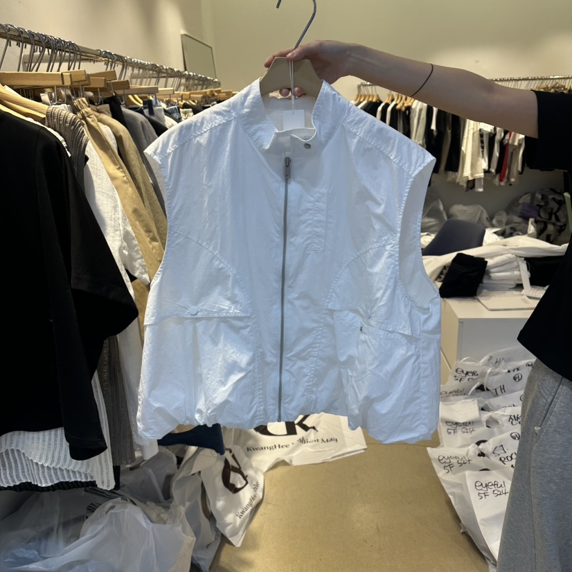 EYEFUL-Q韓國東大門代購女裝新款推薦時尚職業休閑26春夏馬甲eyeful馬甲圖色1