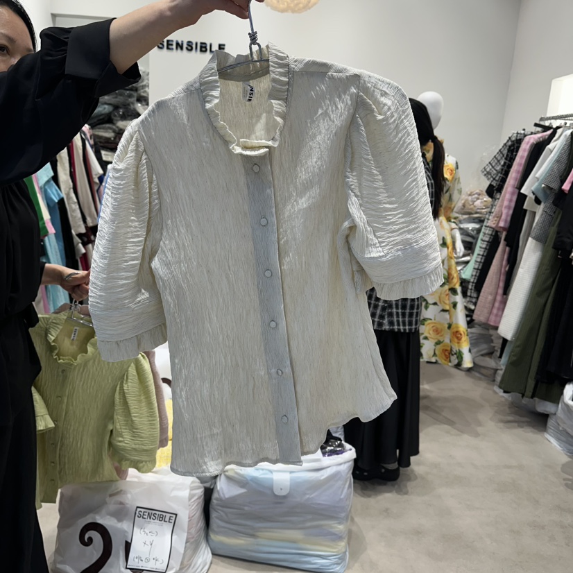 SENSIBLE-S韓國直郵女士新款職業時尚推薦26春夏襯衫蕾絲衫SENSIBLE襯衫/蕾絲衫圖色3