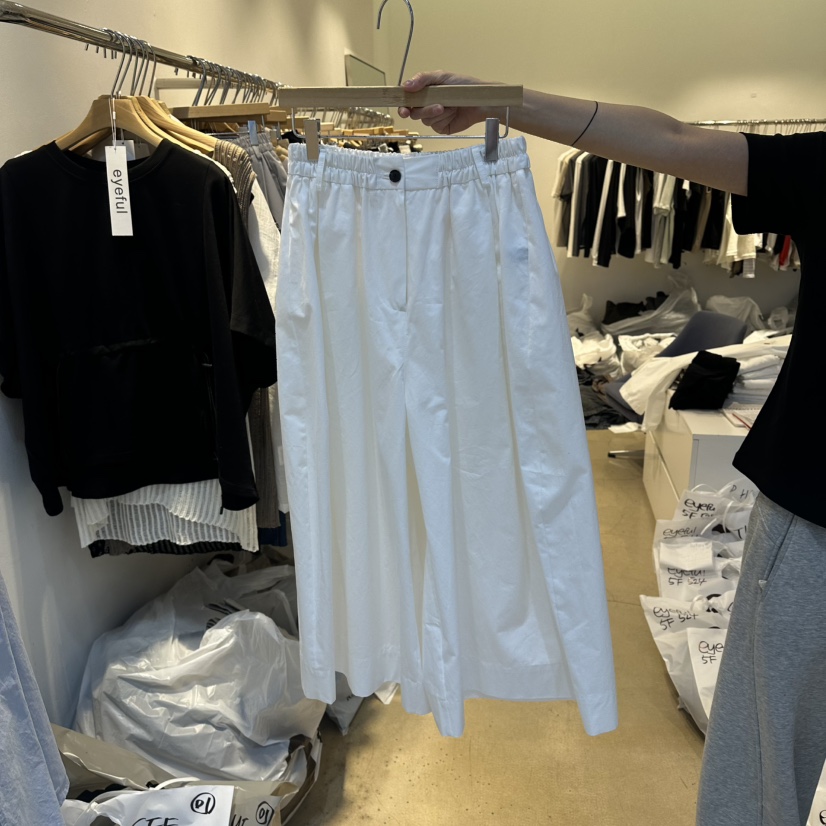 EYEFUL-Q韓國代購女士新款休閑熱賣26春夏職業人氣短褲棉eyeful短褲圖色1