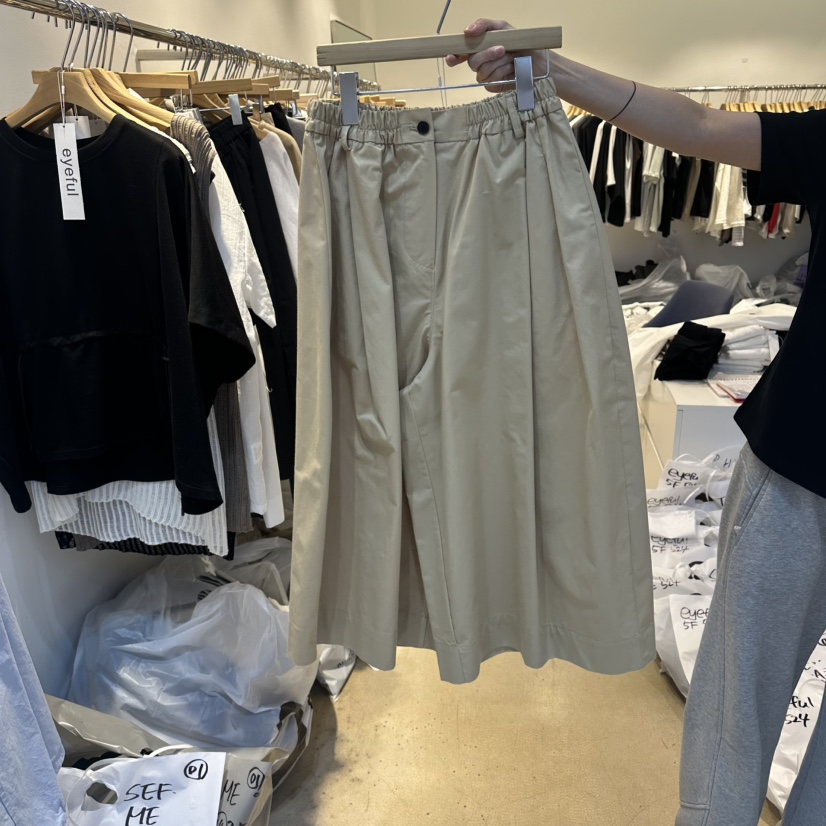 EYEFUL-Q韓國代購女士新款休閑熱賣26春夏職業人氣短褲棉eyeful短褲圖色3