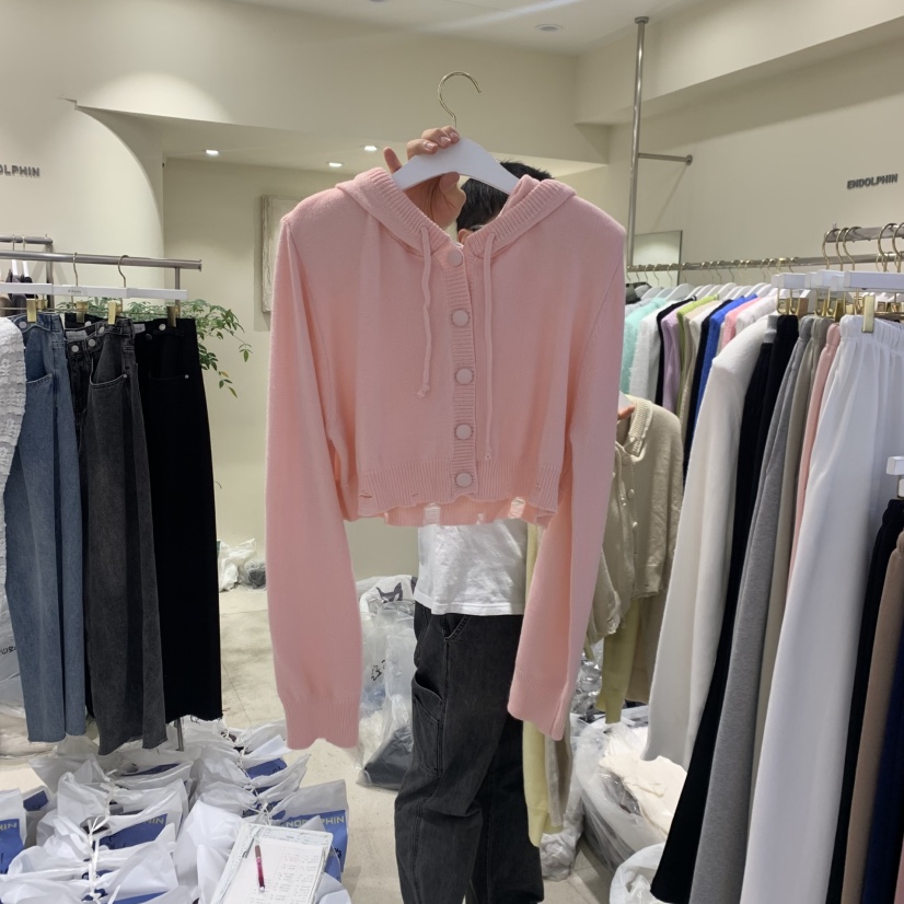 ENDOLPHIN韓國東大門直郵女士新款休閑時尚人氣26春夏針織衫ENDOLPHIN針織衫圖色2