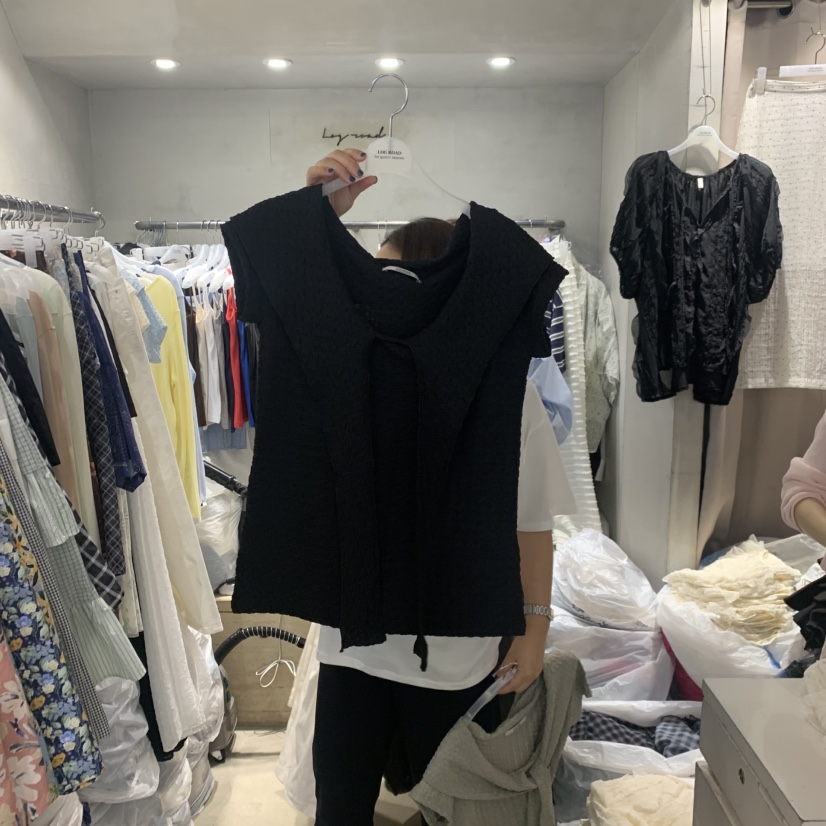 LOGROAD韓國直郵實拍女裝新款26春夏熱賣職業休閑時尚T恤LOG ROADT恤圖色4