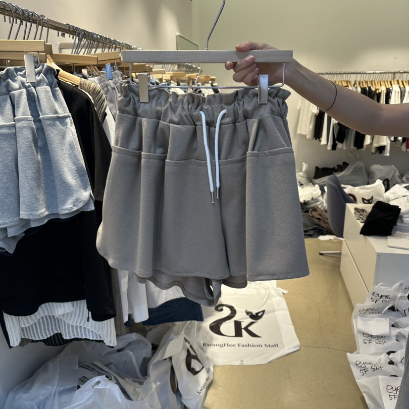 EYEFUL-Q韓國東大門直郵女裝新款時尚26春夏休閑熱賣短褲eyeful短褲圖色1