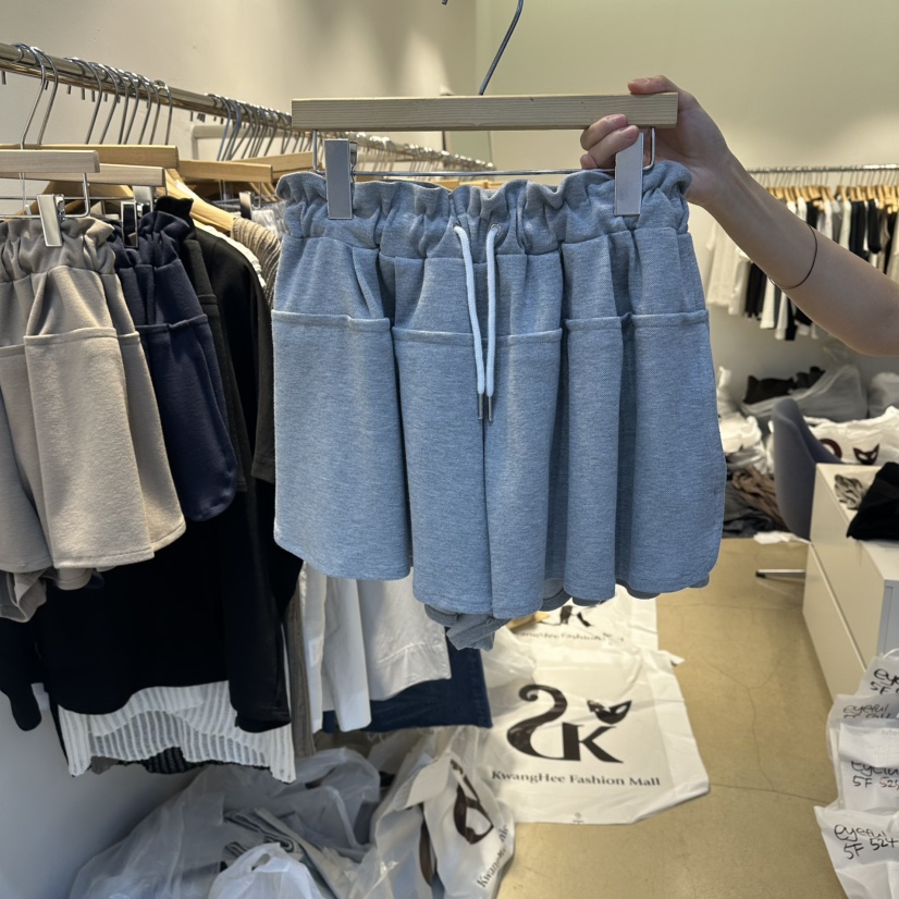 EYEFUL-Q韓國東大門直郵女裝新款時尚26春夏休閑熱賣短褲eyeful短褲圖色2