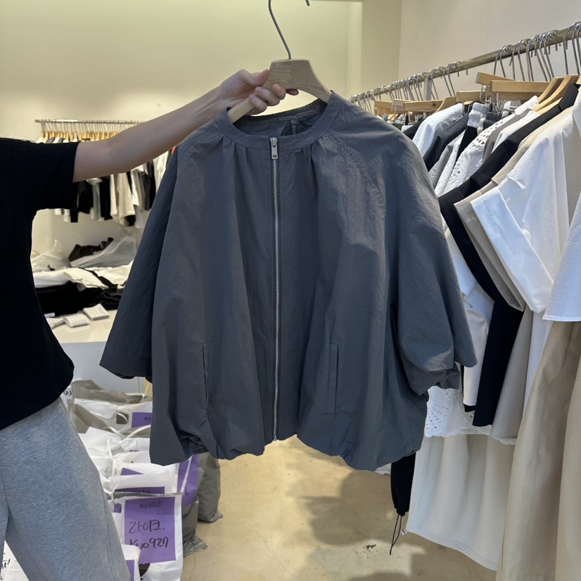 EYEFUL-Q韓國直郵女裝新品26春夏推薦時尚人氣職業熱賣夾克eyeful夾克圖色2墨色