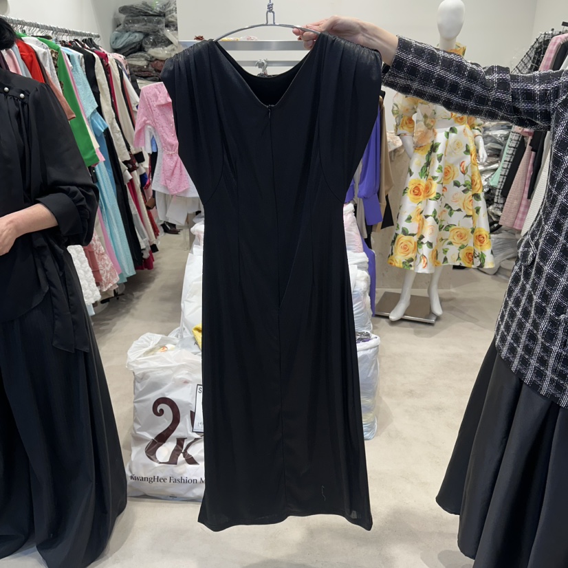 SENSIBLE-S韓國直郵實拍女裝新款人氣時尚休閑連衣裙含腰帶SENSIBLE連衣裙