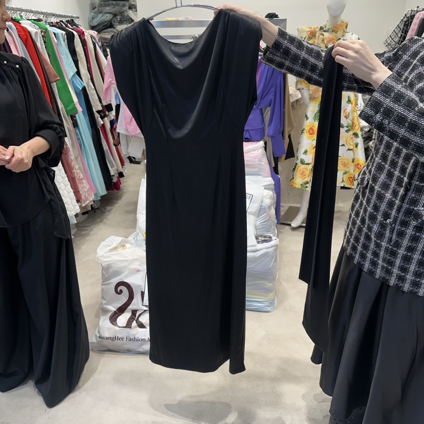 SENSIBLE-S韓國直郵實拍女裝新款人氣時尚休閑連衣裙含腰帶SENSIBLE連衣裙圖色2