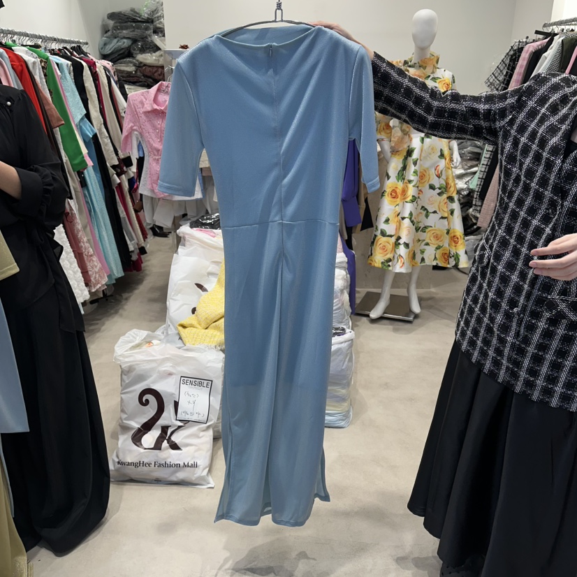 SENSIBLE-S韓國直郵女士新款熱賣人氣職業26春夏連衣裙含腰帶SENSIBLE連衣裙